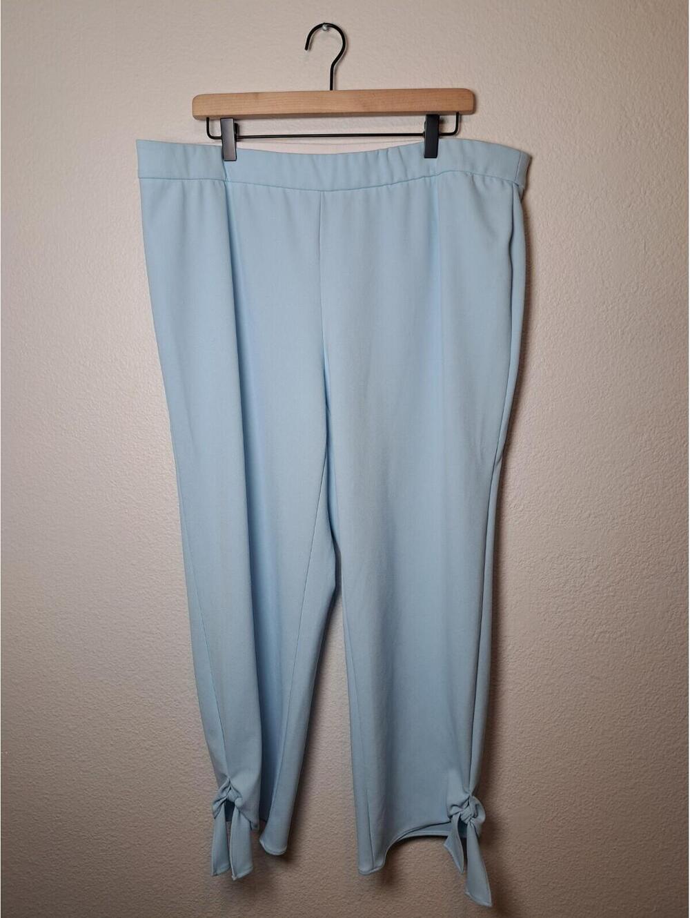 ALFANI 18W French Terry Strght Leg Ankle Pant WAIST 36 Stretch